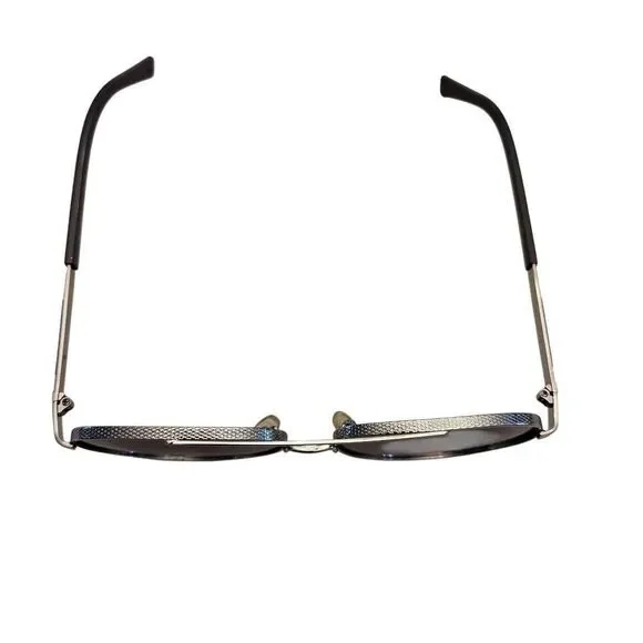 Rocawear Silver Aviator Style Sunglasses with NEW Soft Leather Case - Picture 9 of 16